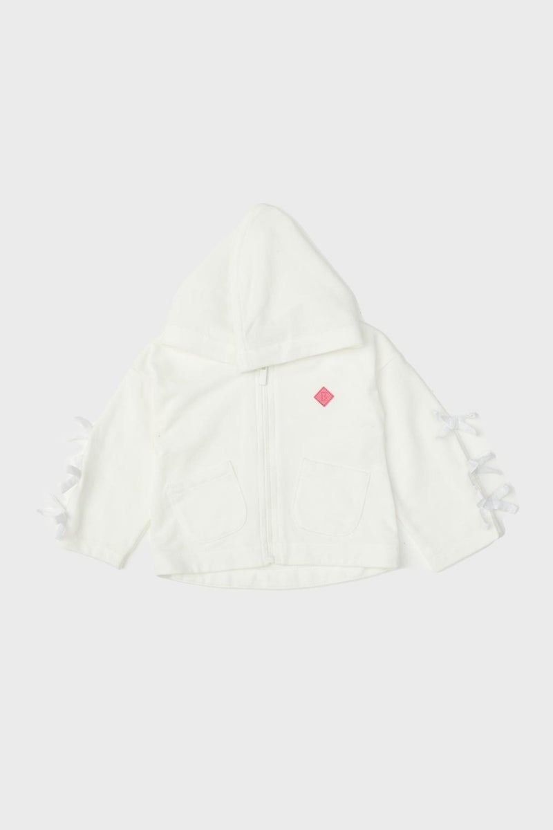 GB Baby Baby Girl White Tracksuit Top  - Image 1
