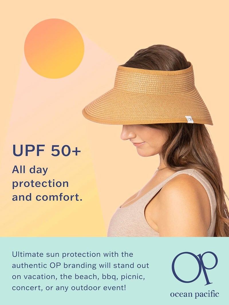 Ocean Pacific womens Roll Up Visor - Image 3