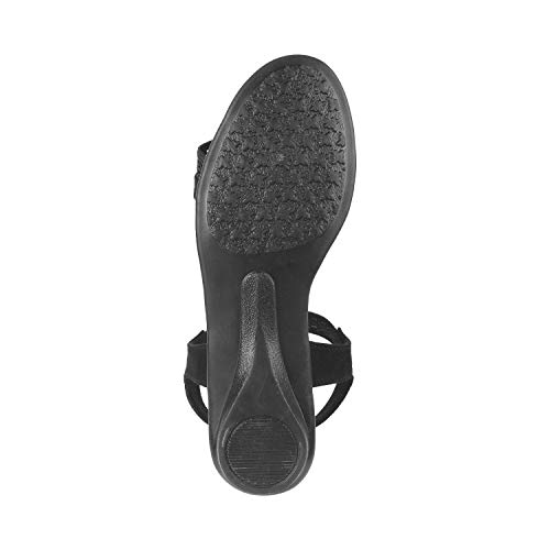 Mochi Womens Synthetic Black Sandals (Size (3 UK (36 EU)) - Image 4