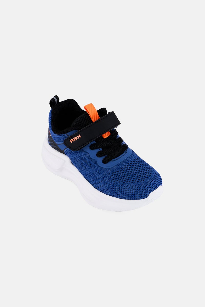 RBX Toddlers Boy Velcro Closure Outdoor Shoes, Blue - Image 1