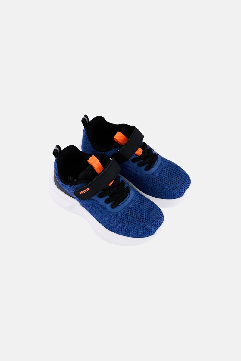 RBX Toddlers Boy Velcro Closure Outdoor Shoes, Blue - Image 2