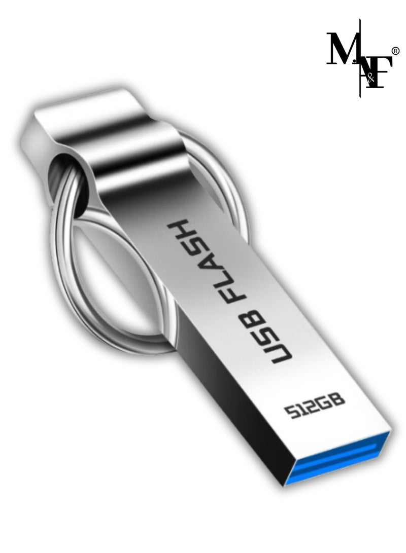 M.A&F's USB Flash Drive 512GB Large Capacity USB Stick 3.0 High Speed Flash Drive Waterproof Memory Stick Portable Thumb Drive for Tablet/PC/Laptop (512.0, GB) - Image 1