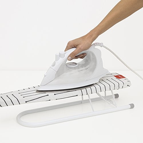 Rayen غطاء طاولة كي الأكمام راين | مرن | عالمي | فوم | 100% قطن | أبيض مع خطوط سوداء 24.2” x 8.5” - Image 3