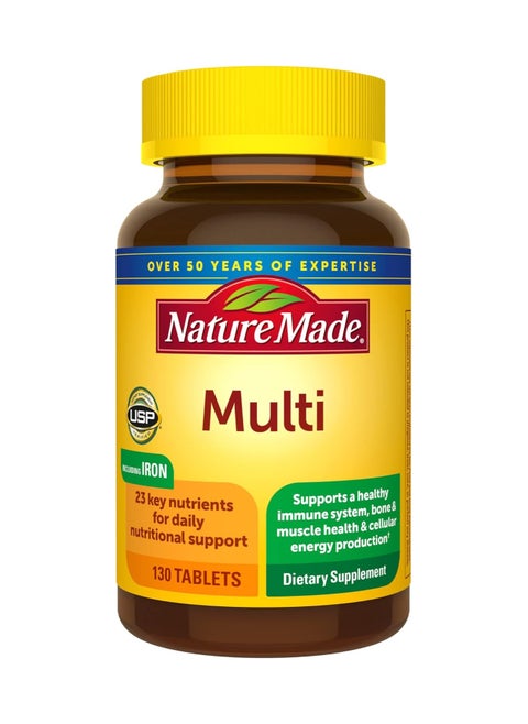 Nature Made, Multi Complete with Iron, 130 Tablets