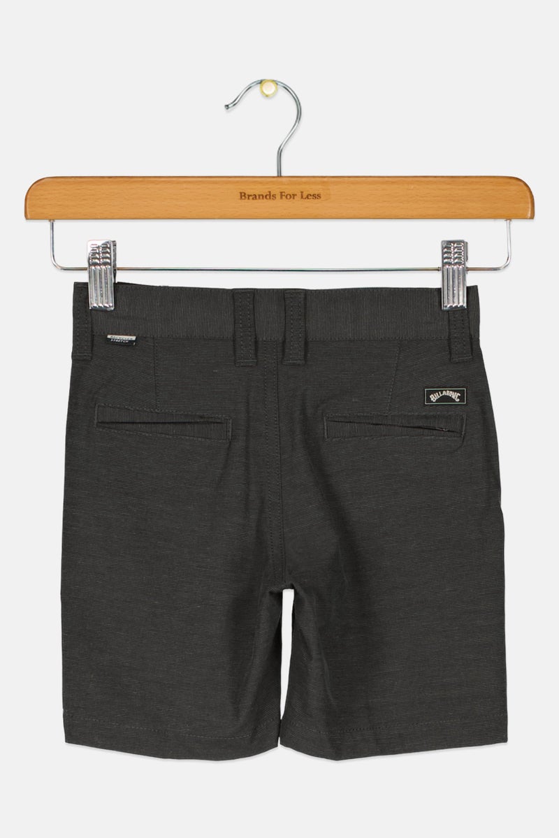 Billabong Toddlers Boy Brand Logo Walking Shorts, Dark Grey - Image 2