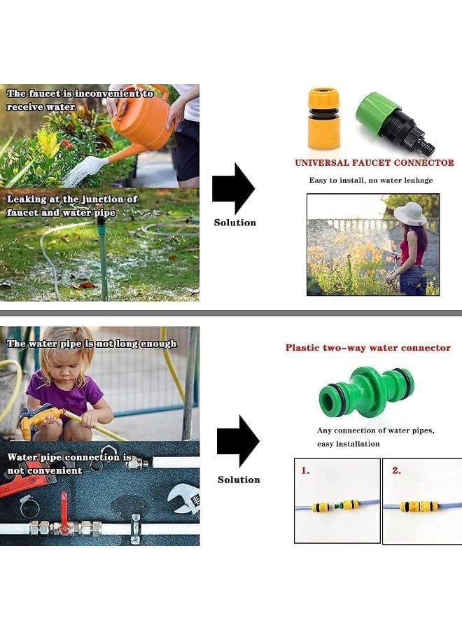 موصل خرطوم صنبور الخلاط، موصل خرطوم إلى صنبور، موصلات خرطوم الصنبور صنابير المطبخ، قابلة للدوران والتثبيت، سهلة الاستخدام، لتركيب صنبور الأنابيب، موصل صنبور لأنابيب الخرطوم - Image 5