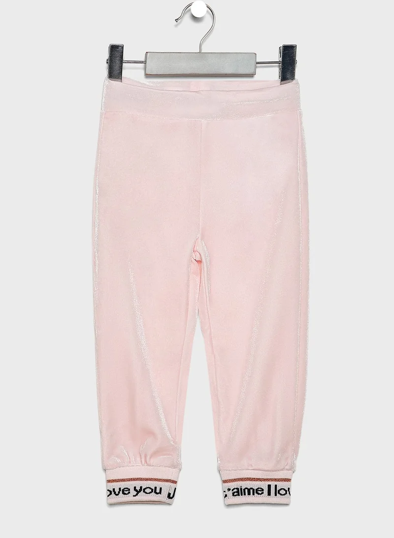 NAME IT Kids Shimmer Sweatpants