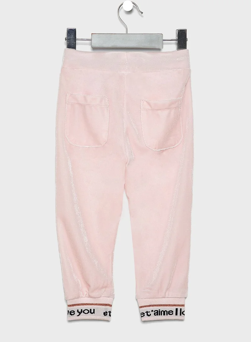NAME IT Kids Shimmer Sweatpants