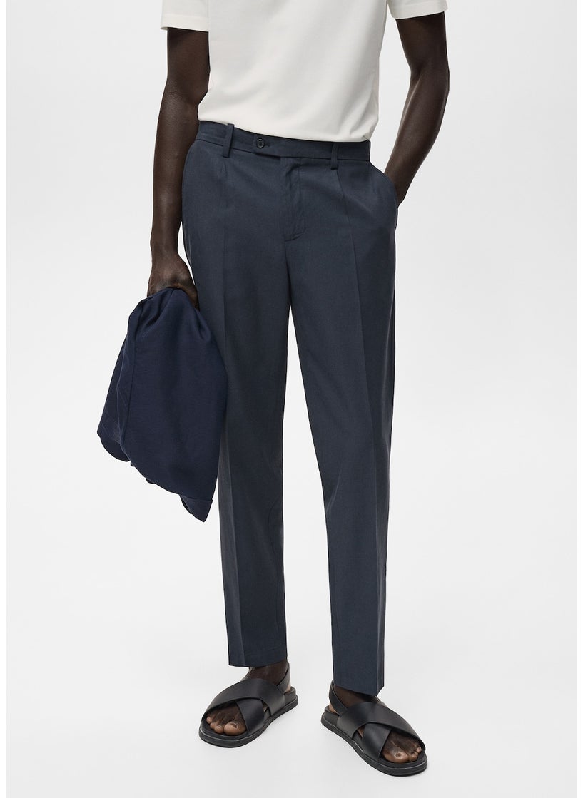 Mango Man Tapered Crop Pants  - Image 1