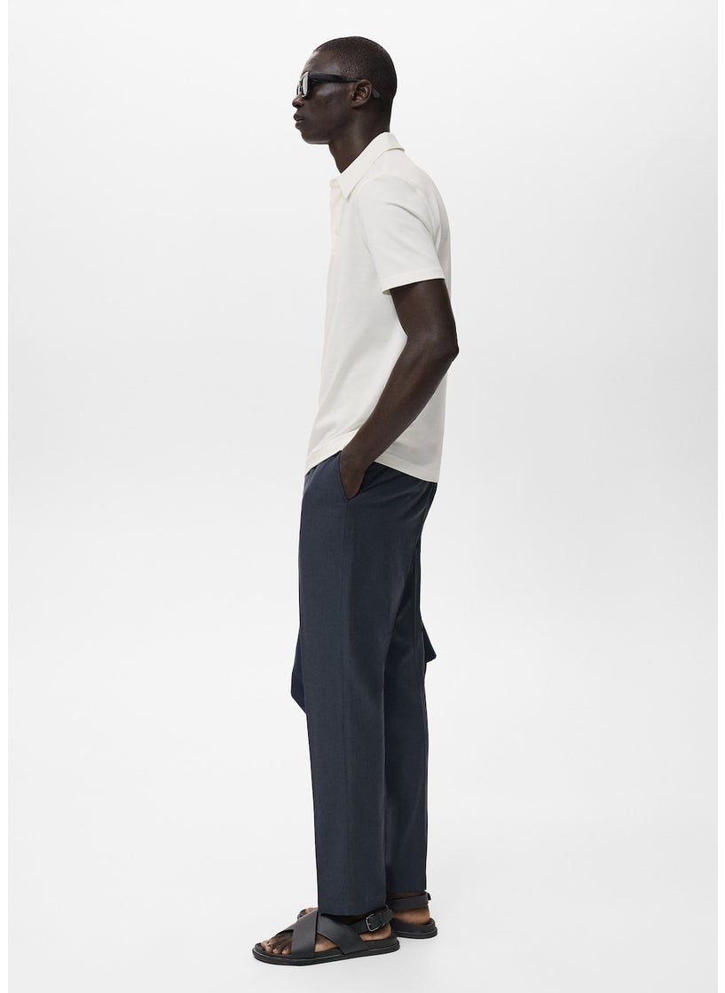 Mango Man Tapered Crop Pants  - Image 3
