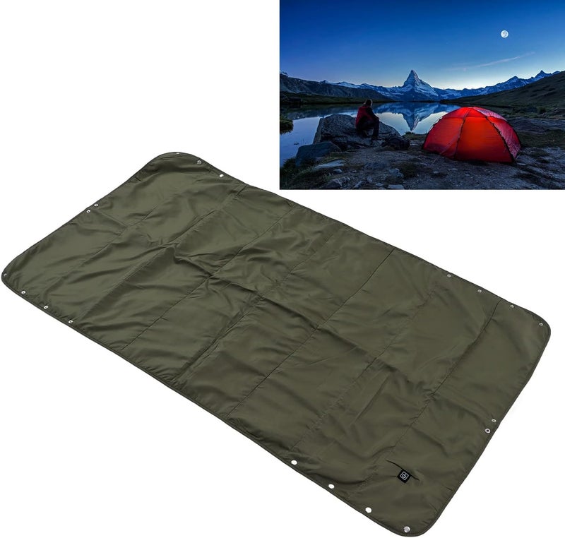 Outdoor Heated Blanket, Rechargable USB Electric Blanket, Electric Heating Blanket Washable Lunch Break Quilt for Camping Tent RV Office - Image 5