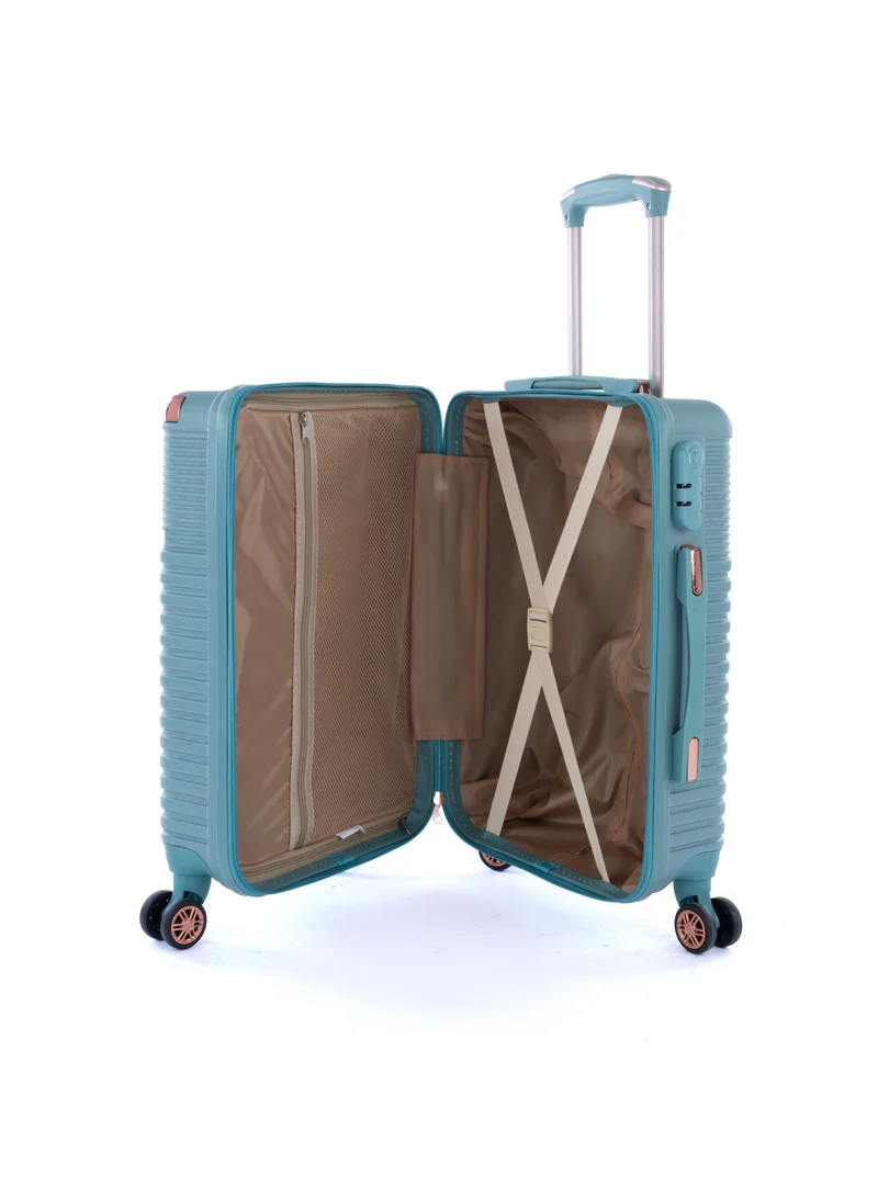 LIMRA Cabin Carry Check-In Luggage Trolley Size 20 inch ice green