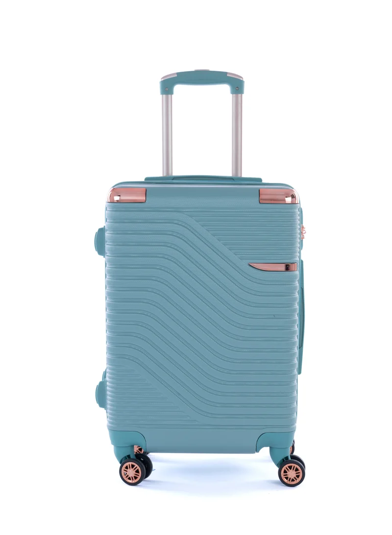 LIMRA Cabin Carry Check-In Luggage Trolley Size 20 inch ice green