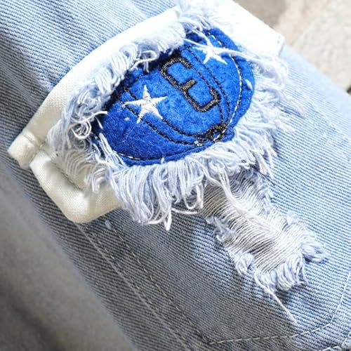 KPOP SKZ Merch, Skz Hoodie Felix Hyujin I.N Jisung Woojin Denim Jacket - Image 4