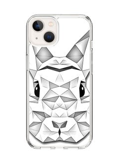 Classic Clear Case for Apple iPhone 15 Hybrid Soft Case Flexible Edges Anti Drop TPU PC Gel Thin Transparent Cover [ Designed for Apple iPhone 15 ] - Poly Bunny Full Print