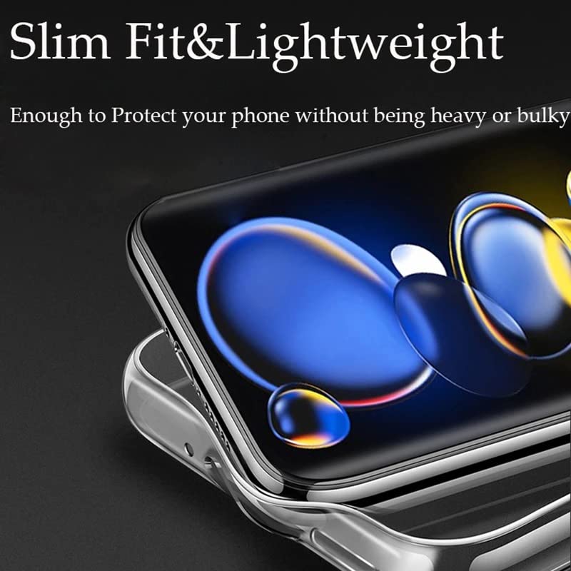 REALCASE Silicone Crystal Clear Mi Redmi K50I 5G Back Cover Case | Protective Design Transparent Back Cover Case For Redmi K50I 5G - Image 5