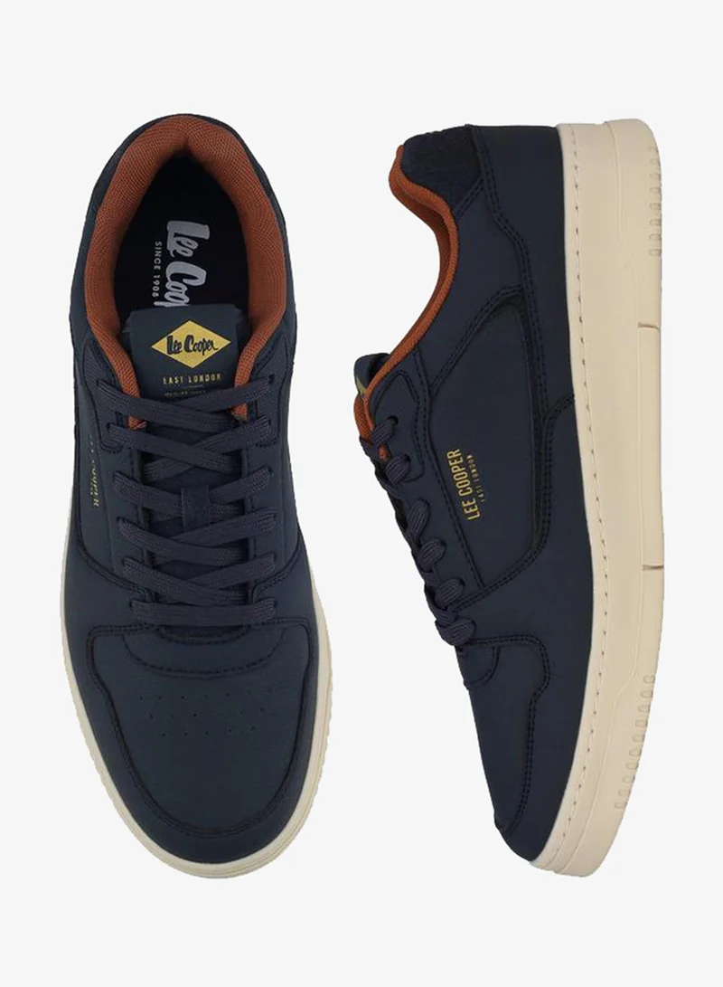 Men Lace-Up Ankle Sneakers
