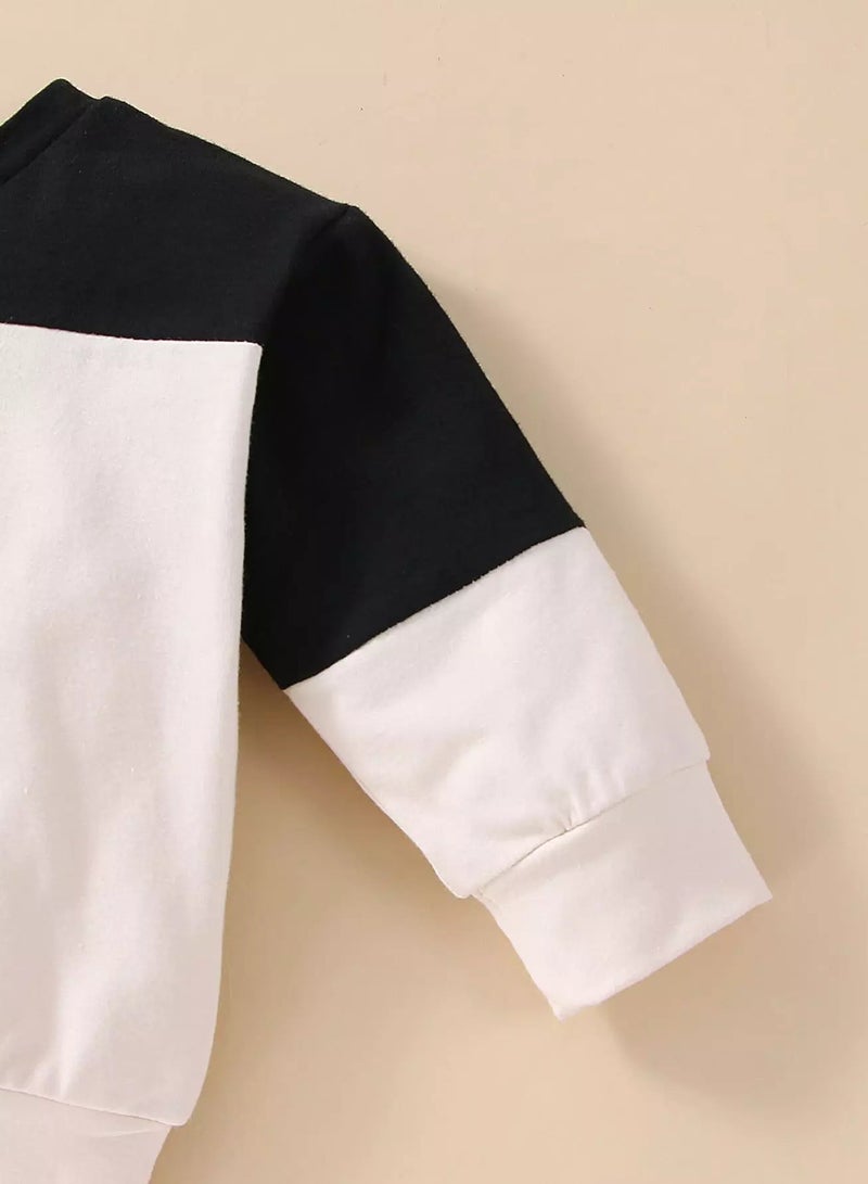 Baby Color Block Crew Neck Sweatshirt - Image 4