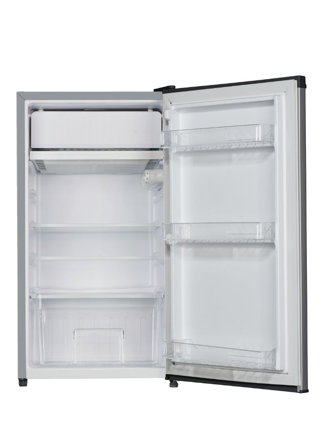 HOOVER 118L Single Door Compact Refrigerator with Freezer Compartment - Mechanical Control, Adjustable Thermostat, Defrost Feature, 1 Year Warranty - Silver- HSD-K118-S HSD-K118-S Silver - Image 3