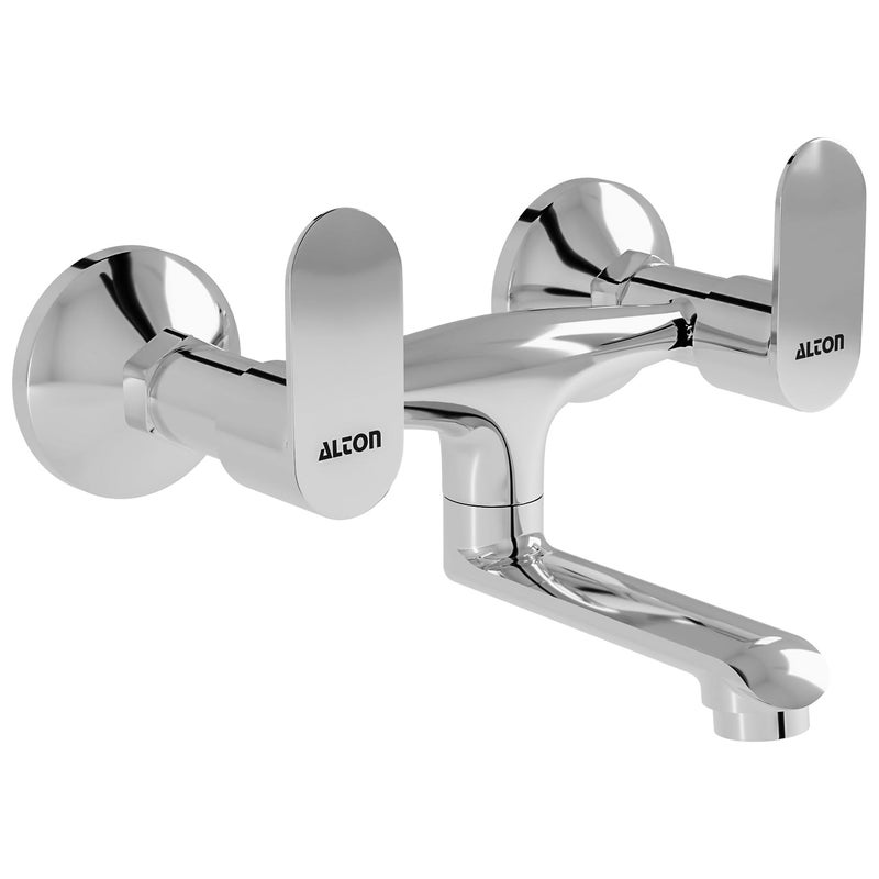 ALTON AXN9475 Brass, Wall Mixer Non Telephonic, Chrome Finish - Image 5