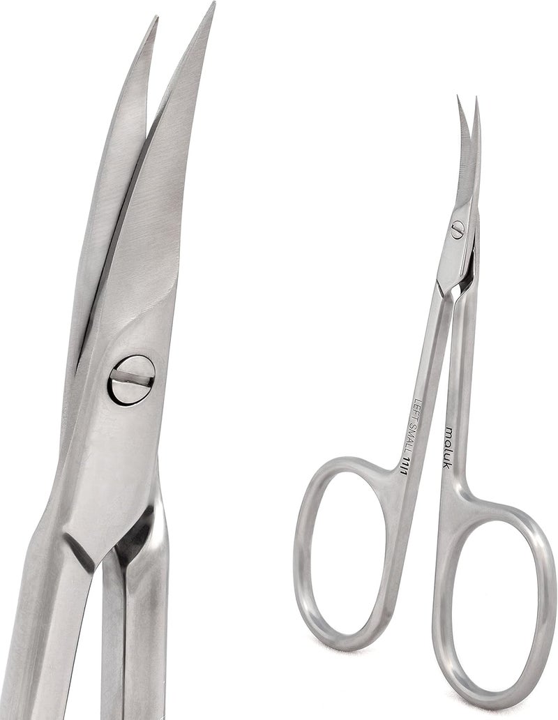 Maluk Professional Cuticle Scissors Left Small - Image 1