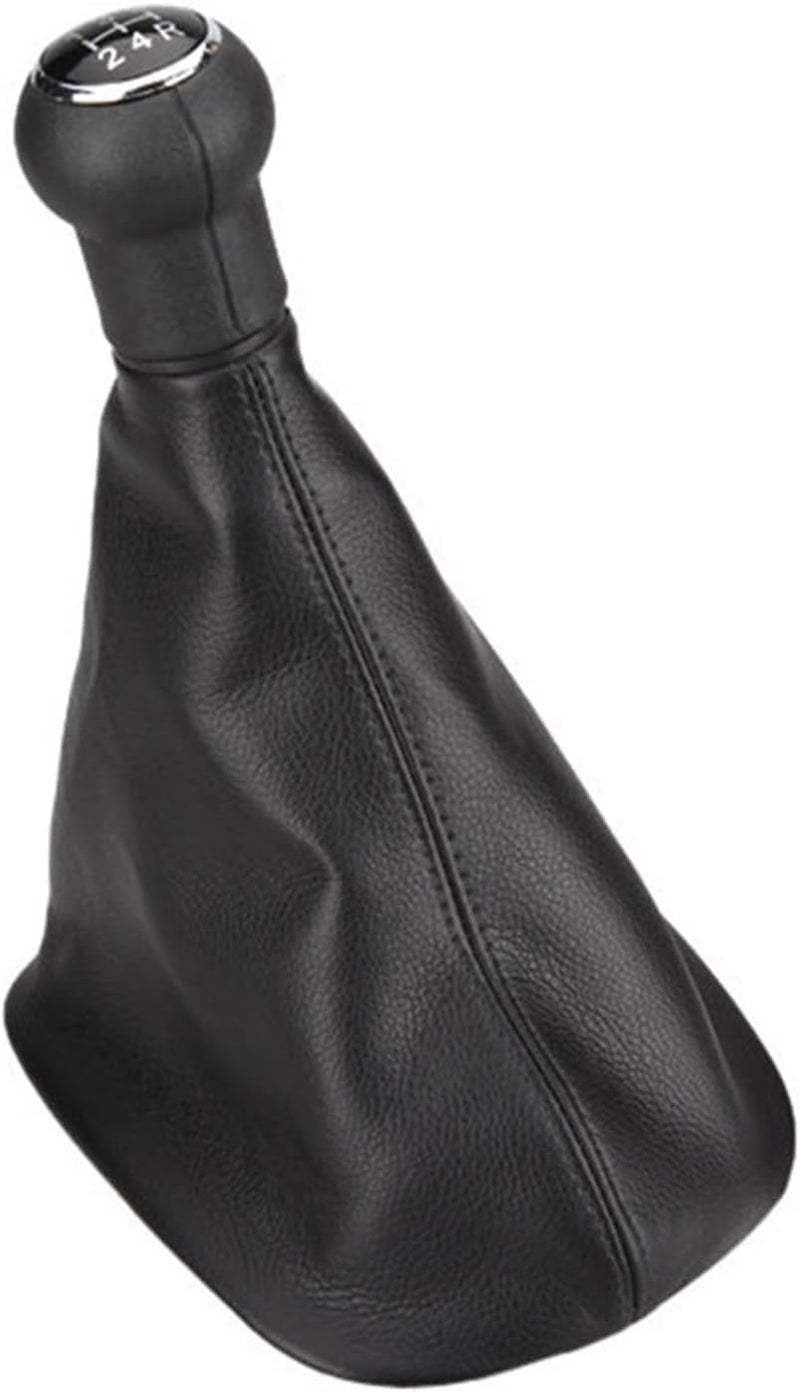 Wivplex 5-Speed Gear Shift Knob with Leather Boot for VW Passat B5 - Image 2
