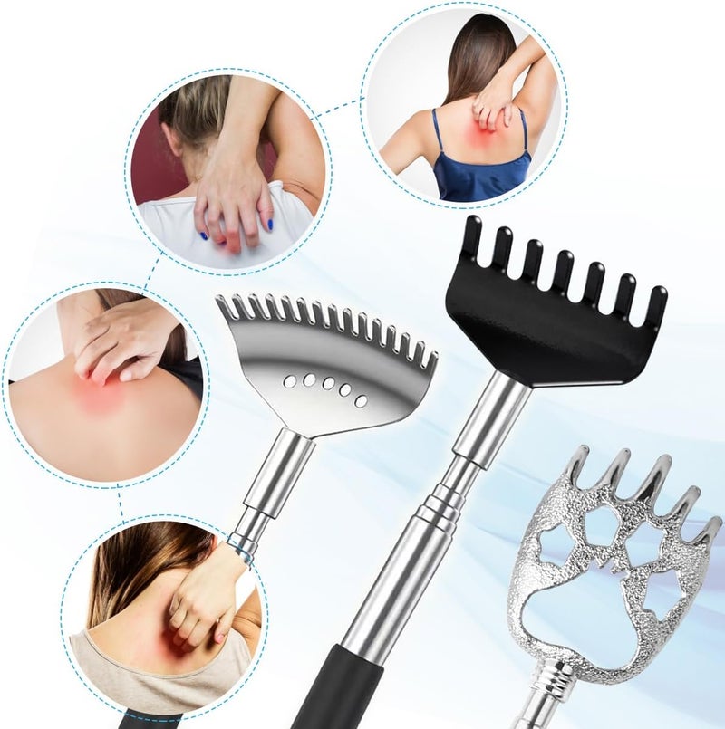 Yeipis 3 Pack Telescoping Back Scratchers - Image 2