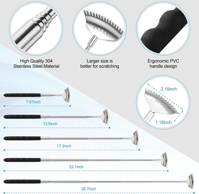 Yeipis 3 Pack Telescoping Back Scratchers - Image 5