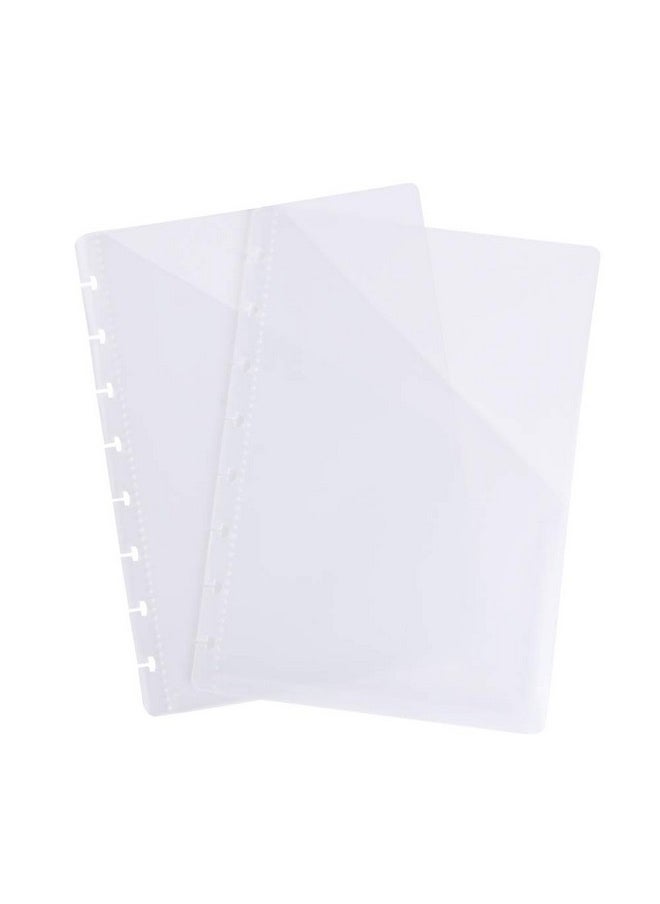 Eagle - Discbound Pocket Divider Plastic 2Pocket Junior Size For Discbound Planner Or Notebooks Pack Of 2 - Image 1