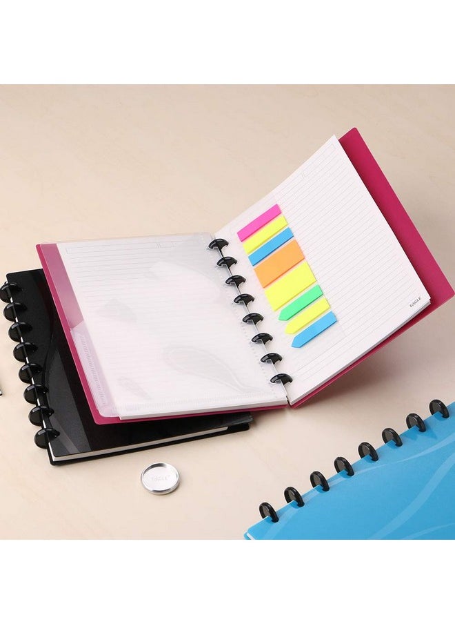 Eagle - Discbound Pocket Divider Plastic 2Pocket Junior Size For Discbound Planner Or Notebooks Pack Of 2 - Image 1