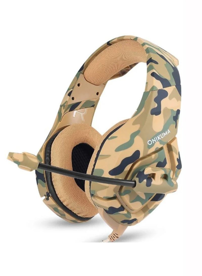 onikuma Wired  K1 Over-Ear Gaming Headphone With Noise cancellation Mic  For PlayStation 4 - Image 1