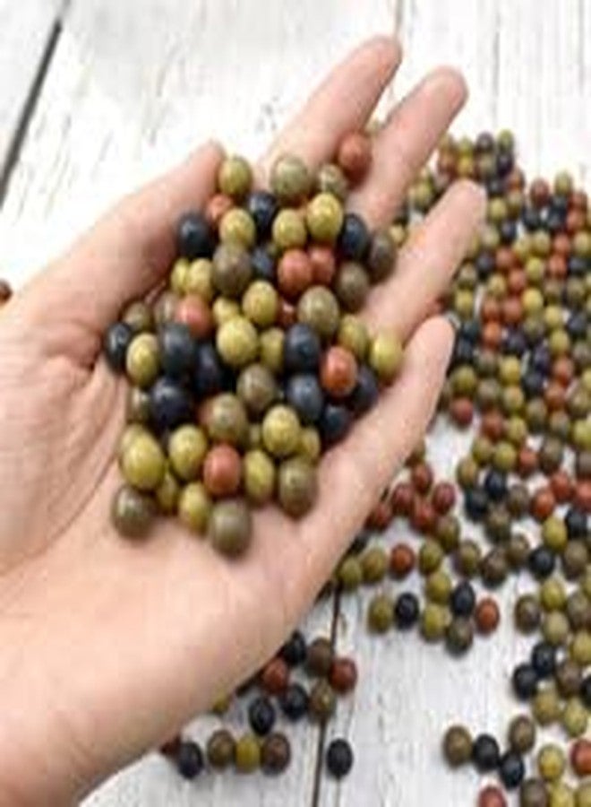 Marksman® Slingshot Hard Mud Ball Clay Ball Colour Paint Balls 9mm Outdoor Dedicated 100g - Image 1