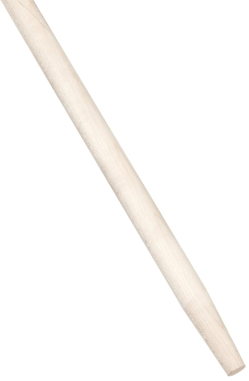 44020 60" Hardwood Handle, Tapered Wood Tip, 1-1/8" Diameter, Made in the USA