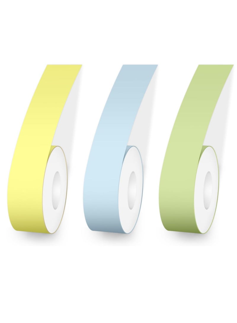 PeriPage L1 Color Tape, Avocado Green 1 Roll Adhesive Label Paper Sticky Tape Thermal Printing Paper Name Price Barcode Sticker Home Office Organization Waterproof Oil-proof Tear-Resistant - Image 2