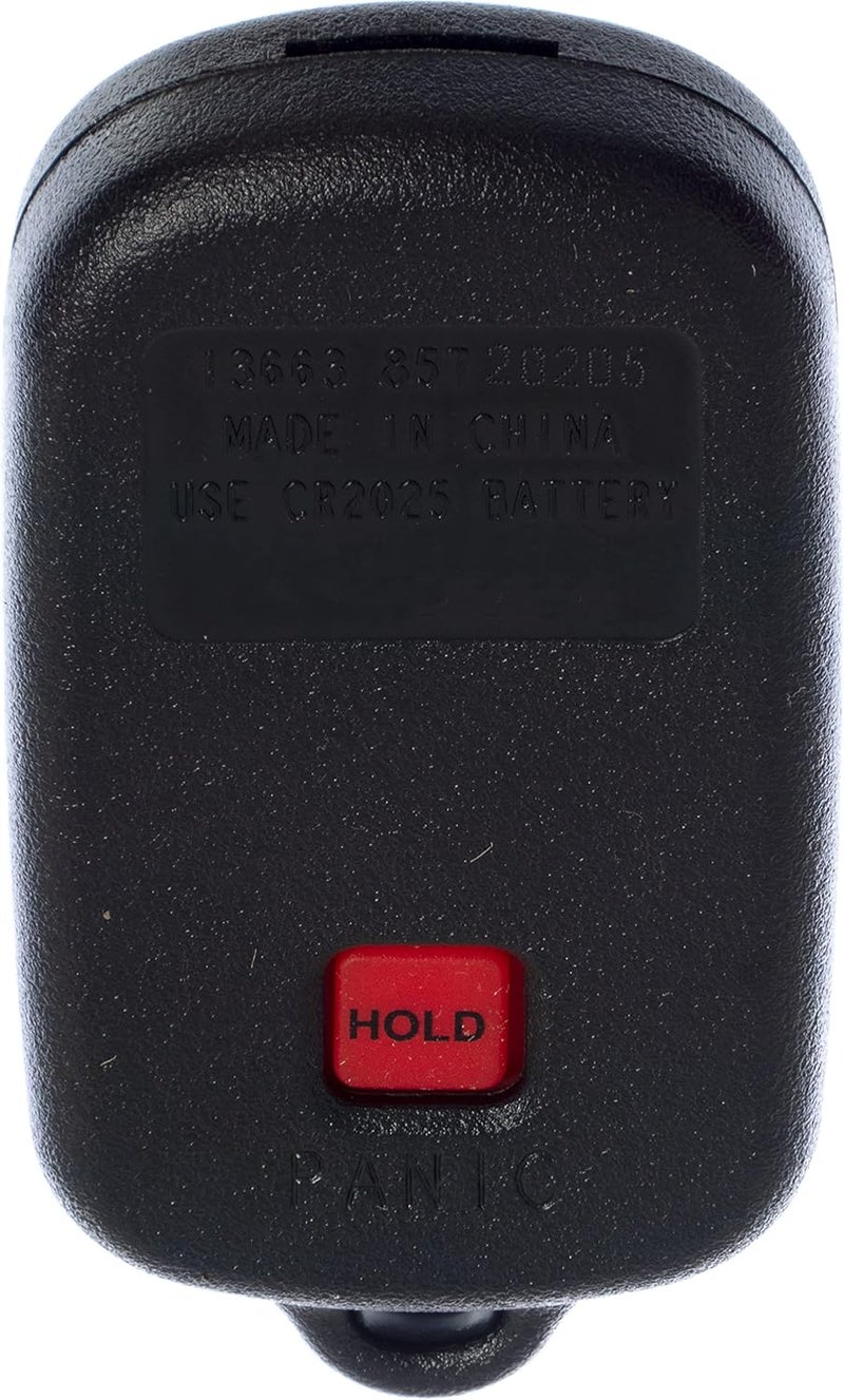 APDTY Keyless Entry Remote Key Fob Repair Case - Image 3