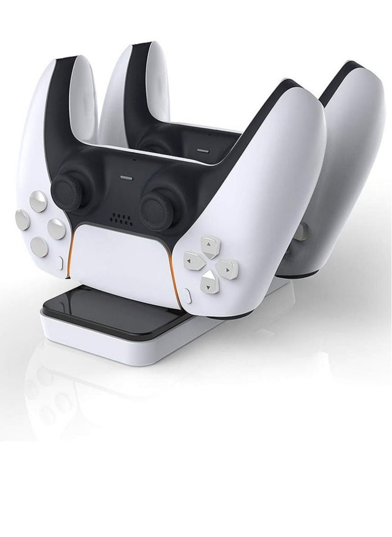Generic "PS5 Portal Charging Station: Charge PlayStation Portal Remote & PS5 Controller with Charging Cable, RGB Light, and Stand Holder Accessories"  - Image 2