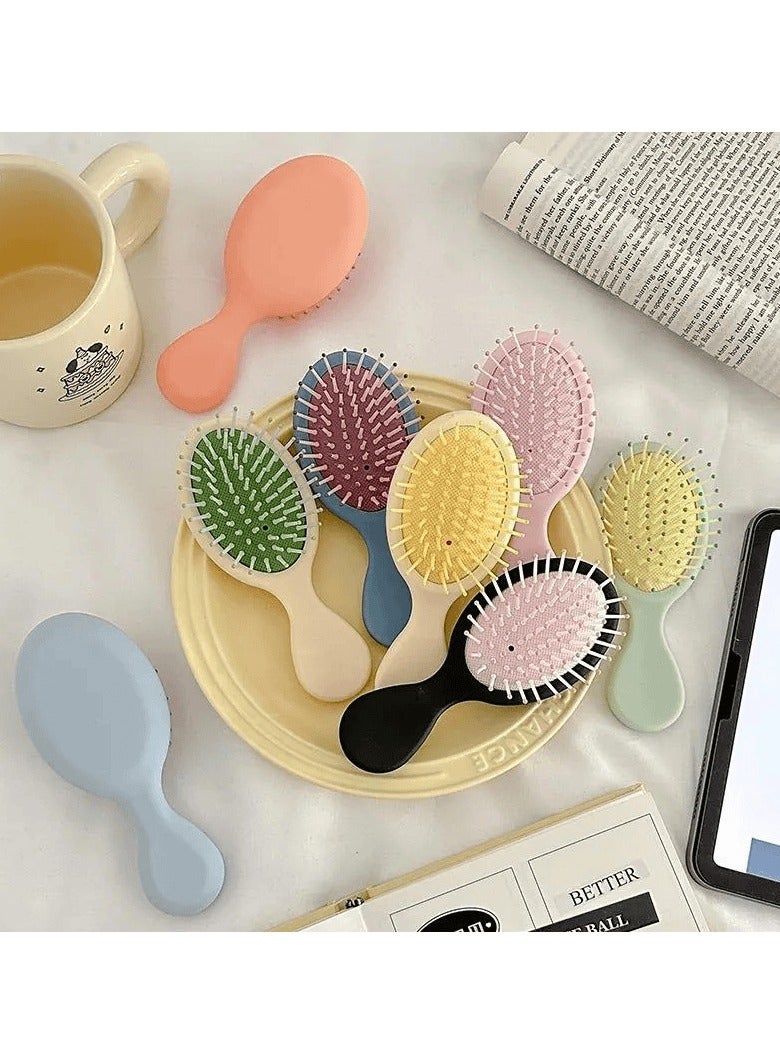 Ucanbe Portable Mini Air Cushion Hair Brush - Soft Nylon Bristles for Wet & Dry Hair, Ideal Travel Companion, Perfect Christmas Stocking Gift - Image 5
