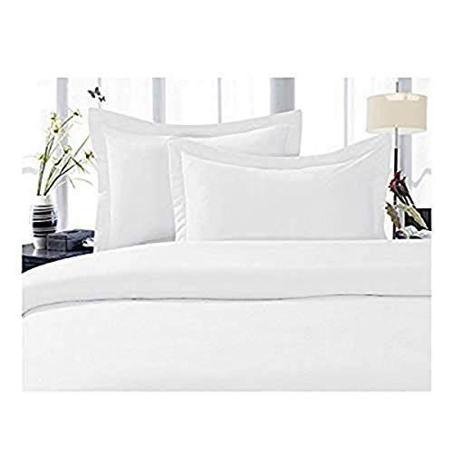 CELINE LINEN Best, Softest, Coziest Duvet Cover Ever! 1500 Premier Hotel Quality Luxury Super Soft Wrinkle Free 3-Piece Duvet Cover Set, Full/Queen, White - Image 1