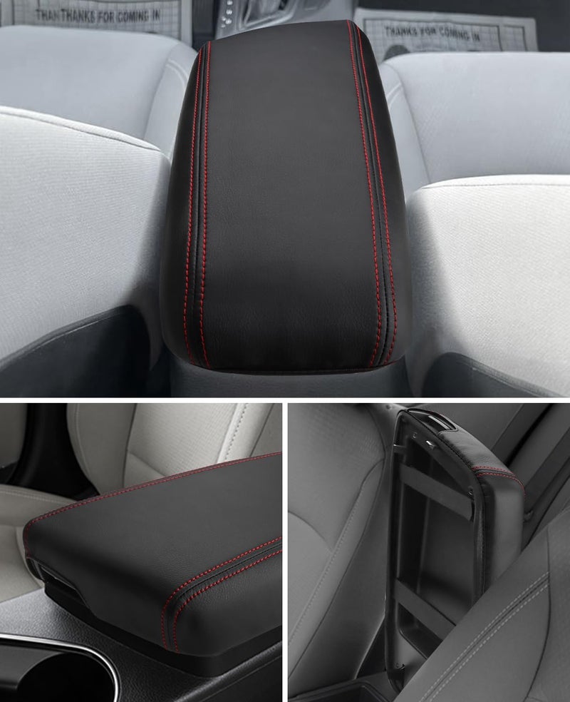 INTGET Leather Armrest Cover for Kia Optima 2011-2015 - Image 5