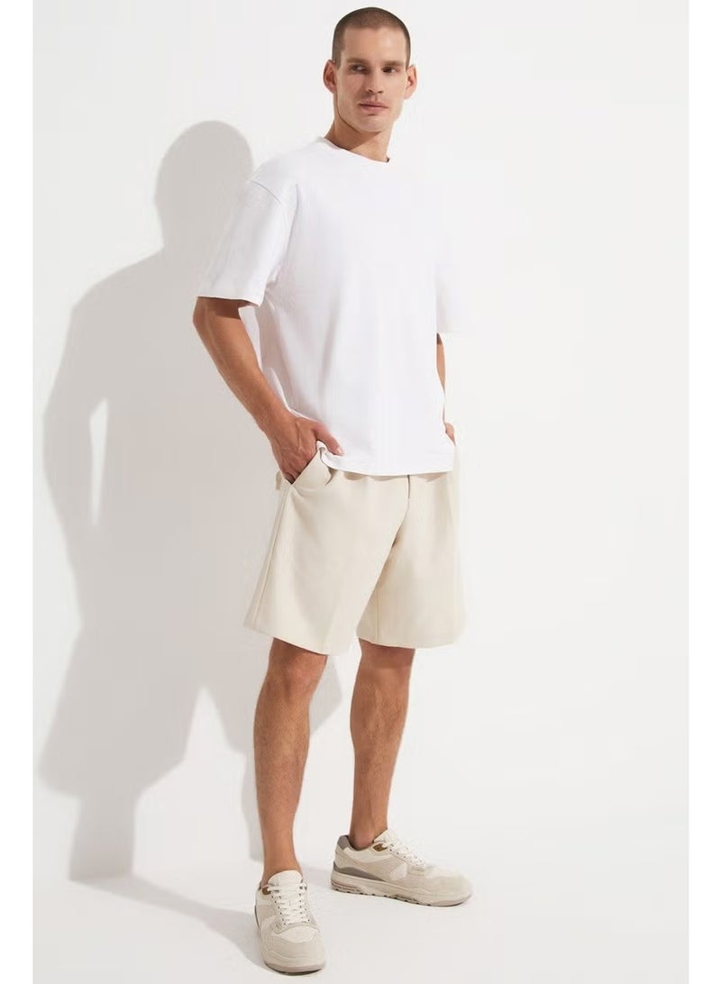 JUNE Men's Oversize 100% Cotton Crew Neck T-Shirt - Image 2