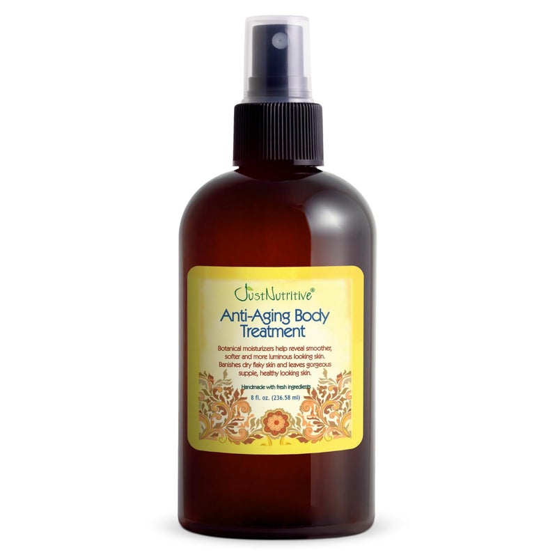 Just Nutritive Anti-Aging Body Treatment | Anti-Aging Moisturizer | Anti-Aging Skin Care | Body Oils | Body Moisturizer Skin Products For Anti-Aging 8 Fl Oz - Image 1