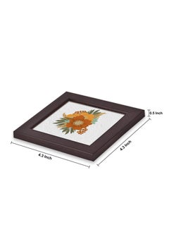 Paper Plane Design Paper Plane Design Tea Coffee Coaster Set Wooden Decorative Coasters Set. Home and Office Wooden Coasters Pattern 9  - Image 4