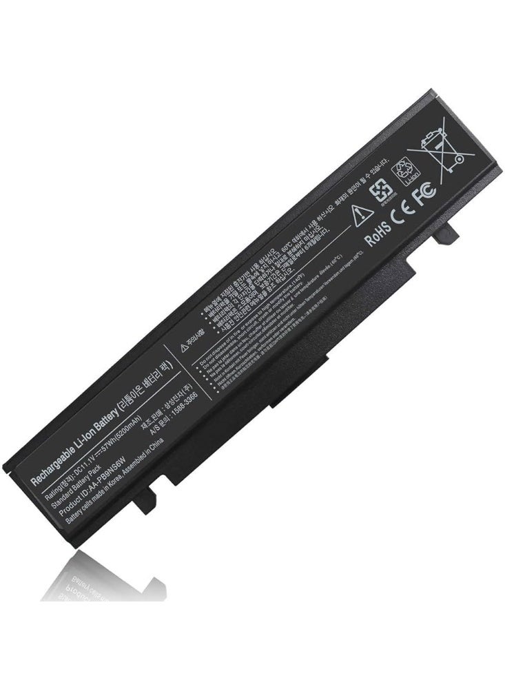 بطارية 6 خلايا لجهاز الكمبيوتر المحمول Samsung NP-R470 NP-R480 R530 R580 R620 AA-PB9NC6B - Image 1