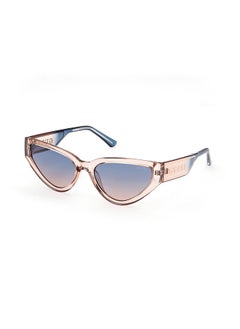 GUESS Women's UV Protection Cat Eye Sunglasses - GU781957W56 - Lens Size 56 Mm  - Image 1