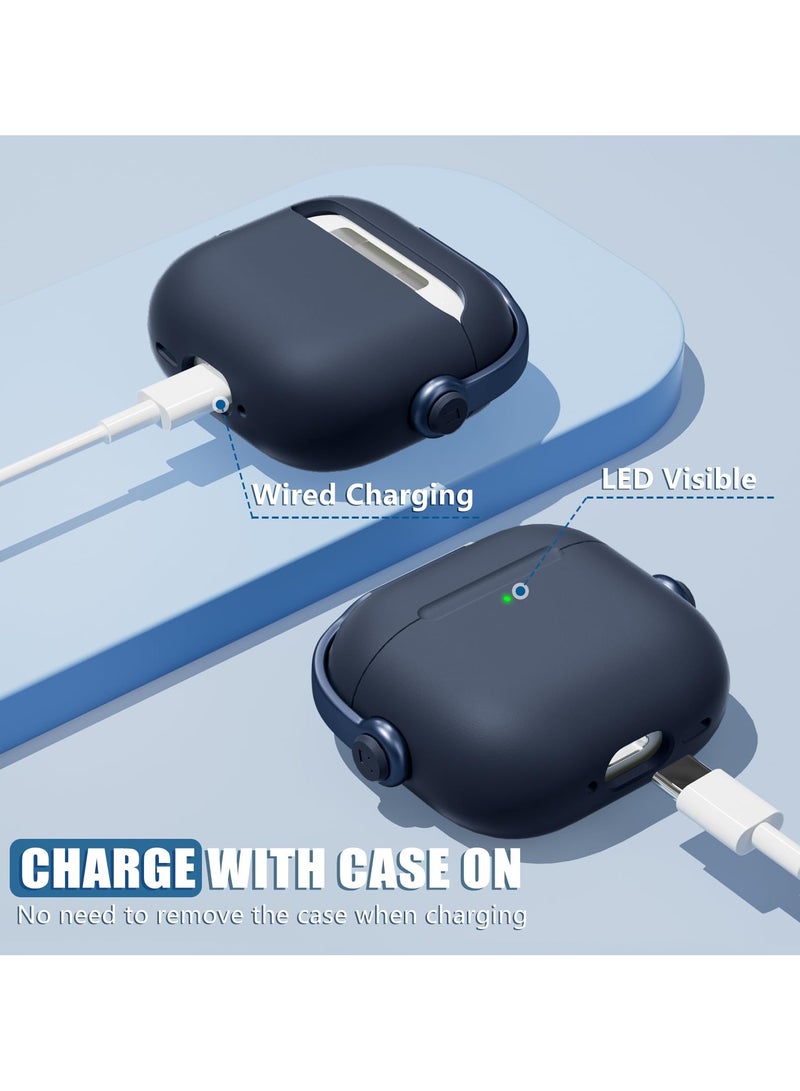 ANYOGRO AirPods Pro 3 Case Cover for Women Men, Unique Musician Headset Design, PC Material Protective Case with Cleaner Kit and Keychain Compatible with AirPods Pro 3th Generation 2025 - Image 5