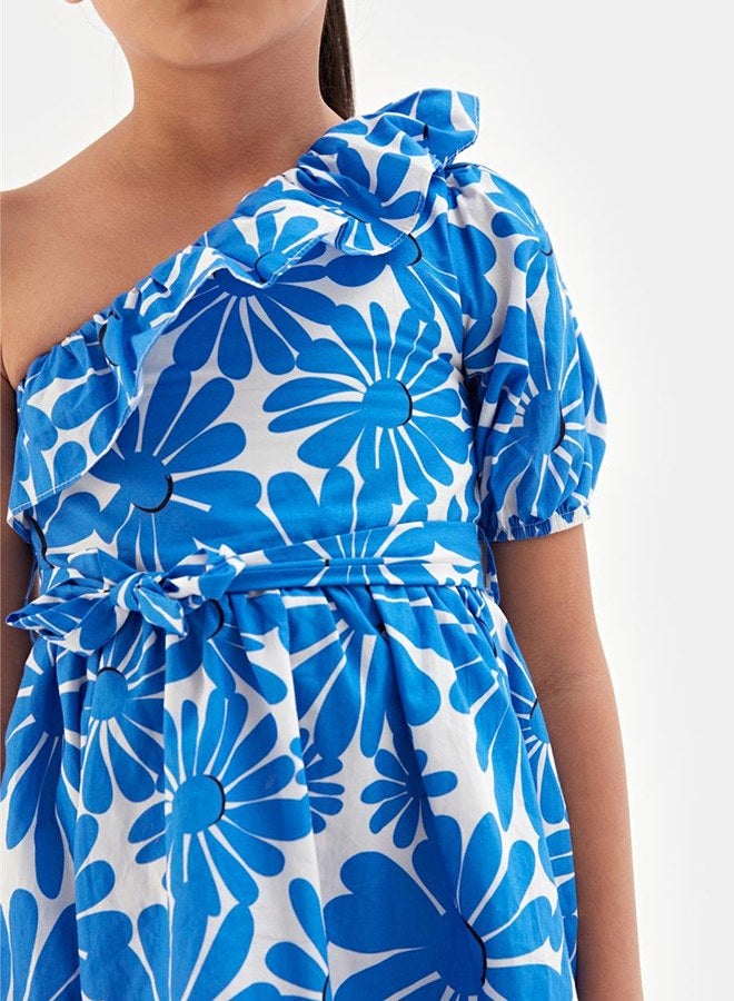 Tyess Girl Patterned Dress - Image 3