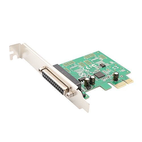 Syba 1 Port Parallel DB25 LPT Printer PCIe x1 with Low Bracket, Support SPP / PS2 / EPP/ECP Modes and Centronics Interface SI-PEX10011 - Image 5