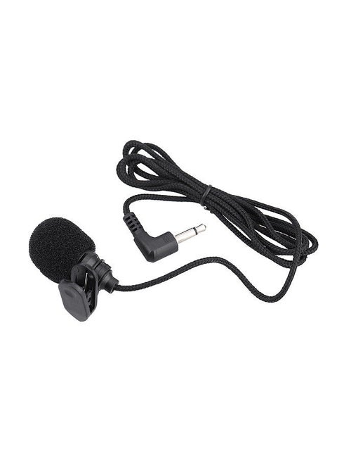 Mini Portable Clip-on Lapel Condenser Microphone Mic Hands-free 3.5mm TS Plug for Computer PC Portable Voice Amplifier Speaker