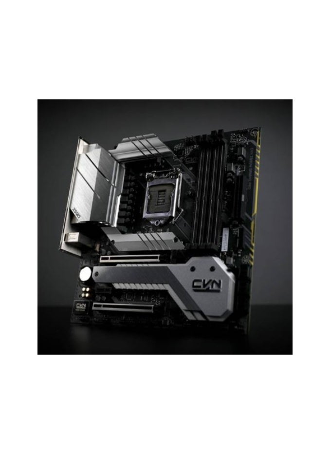 Colorful - Colorful CVN Z590M Gaming Pro V20 M-ATX Motherboard, Intel Z590 Chipset, LGA 1200 Socket, Supports Max. 64GB DDR4, Provides 10/100/1000Mb Ethernet, PCIe 4.0, SATA3 / M.2, 2.5GbE, USB 3.2 | Z590M - Image 1