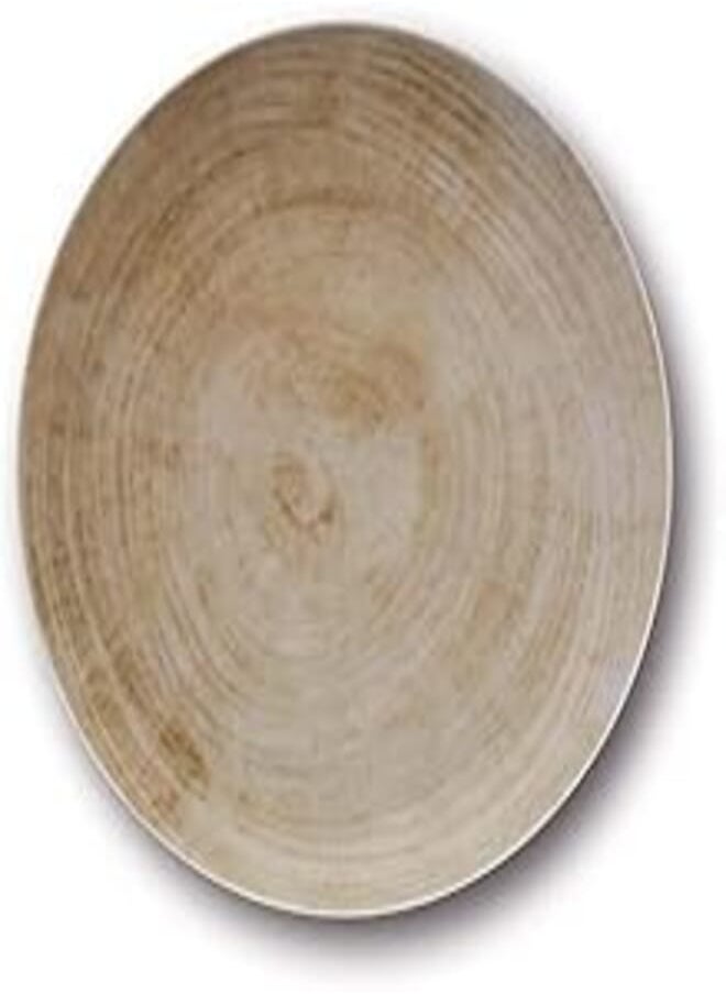 Saturnia Saturnia Porcelain Dessert plate 21 cm - Tree Tabacco - Siviglia 